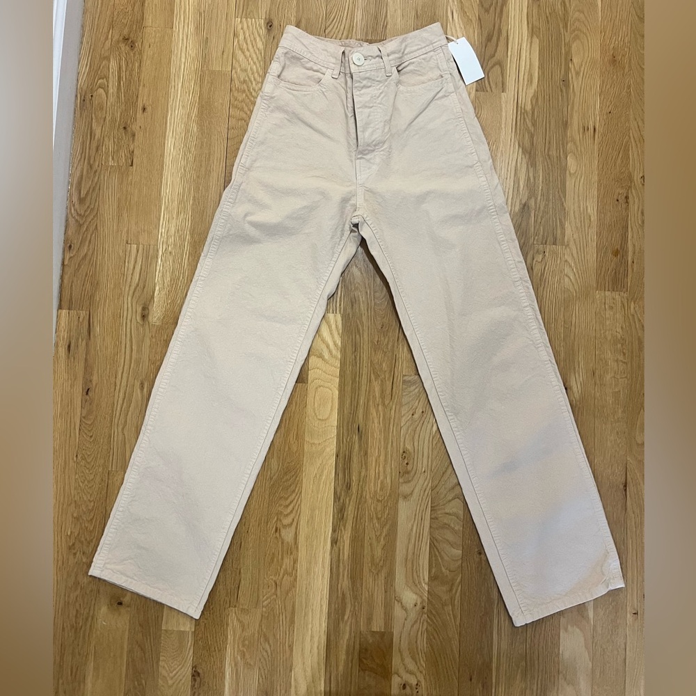 Jesse Kamm Cali Slim Pants in Buff, 2